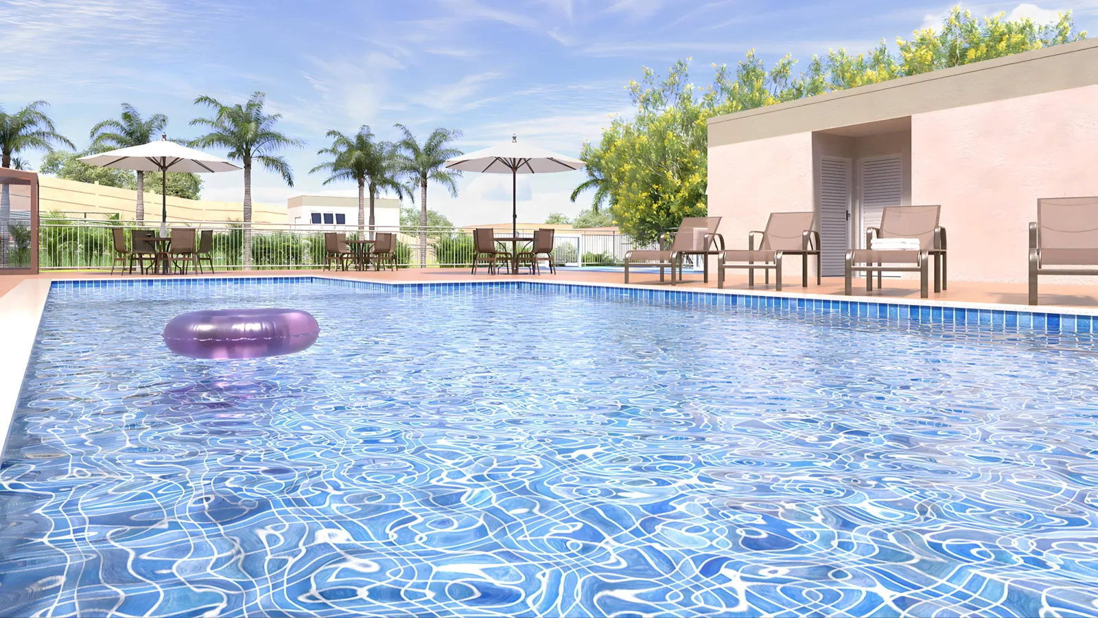 Piscina adulto e infantil